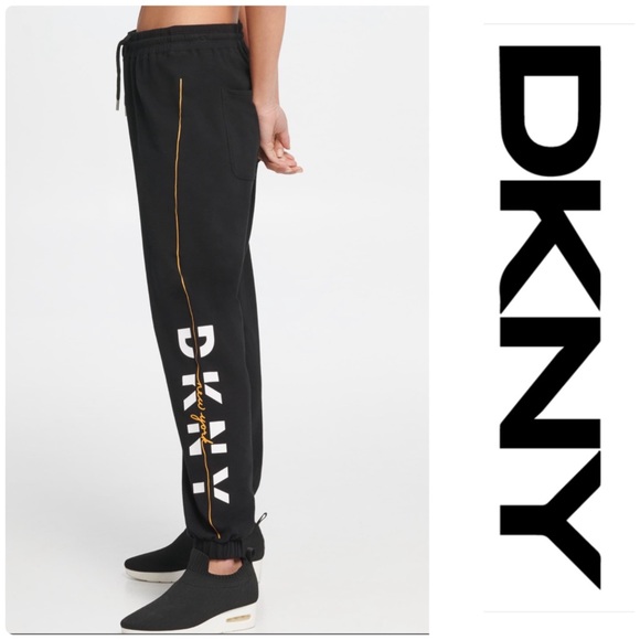 DKNY Relaxed Logo Joggers - Picture 2 of 4